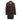 Brown Burberry Mid-Length Velvet Coat Size US L