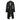 Black Mackage Wool Leather-Trimmed Long Coat Size US XS - Designer Revival