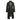 Black Mackage Wool Leather-Trimmed Long Coat Size US XS - Designer Revival