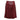 Red & Black Oscar de la Renta Faux Snakeskin Skirt Size US L - Designer Revival