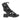 Black Hermes Tamara Leather & Neoprene Gladiator Sandals Size 39