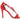 Red Valentino T-Strap Heeled Sandals Size 38.5