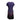 Purple & Multicolor Oscar de la Renta Printed Silk Dress Size US S