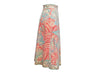 Vintage Lavender & Multicolor Emilio Pucci 60s Velvet Printed Skirt