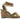 Olive Salvatore Ferragamo Embellished Velvet Wedge Sandals Size 37