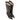 Brown Jimmy Choo Patent Embossed Leather Pointed-Toe Boots Size 39