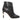 Black Chanel Cap-Toe Faux Pearl-Accented Ankle Boots onto Size 39 - Atelier-lumieresShops Revival