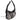 Black & White Burberry Nova Check Shoulder Bag