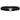 Black Chanel Leather Elasticized Crystal CC Belt Size O/S