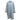 Light Wash Dries Van Noten Printed Long Denim Coat Size US XS