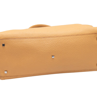 Tan Moynat Leather Shoulder Bag - Designer Revival
