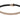 Beige Saint Laurent Thin Leather Belt