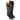 Black Christian Dior Leather Knee-High Heeled Boots Size 37.5