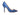 Blue Manolo Blahnik Satin Hangisi Pointed-Toe Pumps Size 37 - Designer Revival