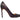 Dark Purple Manolo Blahnik Metallic Pointed-Toe Pumps Size 40.5