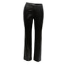 Black Chanel Spring/Summer 2009 Shiny Trousers Size EU 36 - Designer Revival