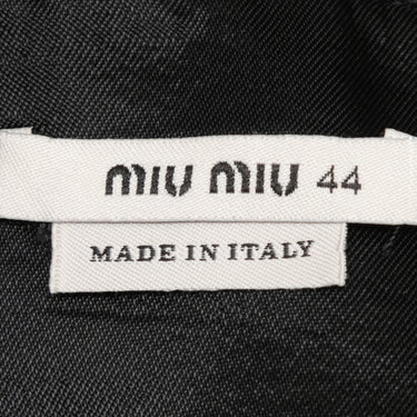Black Miu Miu Suspender Skirt Size IT 44 - Atelier-lumieresShops Revival