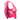Hot Pink Cecilie Bahnsen Sheer Sleeveless Ruffle Top Size US XS