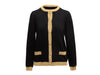 Black & Gold Gucci Button-Up Cardigan