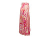 Vintage Pink & White Emilio Pucci 60s Abstract Print Pleated Skirt