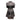 Black & Multicolor Zimmermann Linen & Silk-Blend Bandana Print Dress Designer Size 1