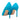Turquoise Manolo Blahnik Suede Pointed-Toe Pumps Size 37