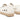 White & Black Chanel Woven Cap-Toe Espadrille Flats Size 38