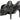 Black Moschino Pointed-Toe Spellout Strap Mary Jane Pumps Size 37