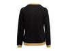 Black & Gold Gucci Button-Up Cardigan
