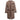 Multicolor Moschino Cheap and Chic Long Tweed Coat Size IT 42