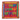 Red & Multicolor Hermes Les Sangles Motif Printed Silk Scarf