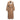 Tan Nour Hammour Lamb Leather Trench Coat Size EU 36