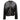 Black Chanel Chain-Trimmed Satin Bomber Jacket Size FR 36