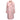 Light Pink Balmain Moto Trench Coat Size FR 42