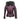 Burgundy & Multicolor Burberry Jacquard Fox Fur-Trimmed Puffer Jacket Size US S