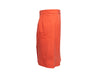 Vintage Orange Chanel Boutique Knee-Length Skirt