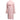 Light Pink Balmain Moto Trench Coat Size FR 42
