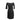 Black Alexander McQueen Draped Hem Asymmetrical Dress Size IT 40
