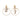Gold-Tone Dolce & Gabbana Clip-On Hoop Earrings