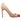 Beige & Red Manolo Blahnik Suede Pointed Cap-Toe Pumps Size 40