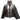 Black Valentino Transparent PVC Zip Jacket Size US 6