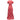 Red & White Oscar de la Renta Printed Maxi Dress Size US S
