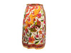 Vintage Orange & Multicolor Emilio Pucci 60s Floral Print Velvet Skirt