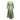 Vintage Green & Multicolor Stavropoulos Printed Evening Coat Size S/M - Designer Revival