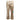 Champagne & Multicolor Celine Painted Floral Pants Size FR 44