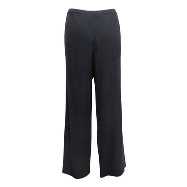 Vintage Navy Chanel Spring/Summer 1999 Wool Trousers Size FR 50 - Atelier-lumieresShops Revival