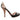 Black & Multicolor Fendi Woven Leather Heels Size 37.5 - Designer Revival