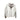 Grey & White Sacai Cotton & Nylon Hooded Zip Jacket Designer Size 3