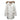 White Burberry Fur-Trimmed Hooded Coat Size US M