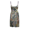 Multicolor Etro Paisley Print Sleeveless Dress Size IT 42 - Designer Revival